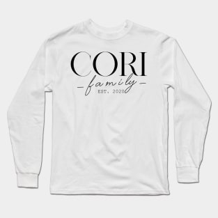 Cori Family EST. 2020, Surname, Cori Long Sleeve T-Shirt